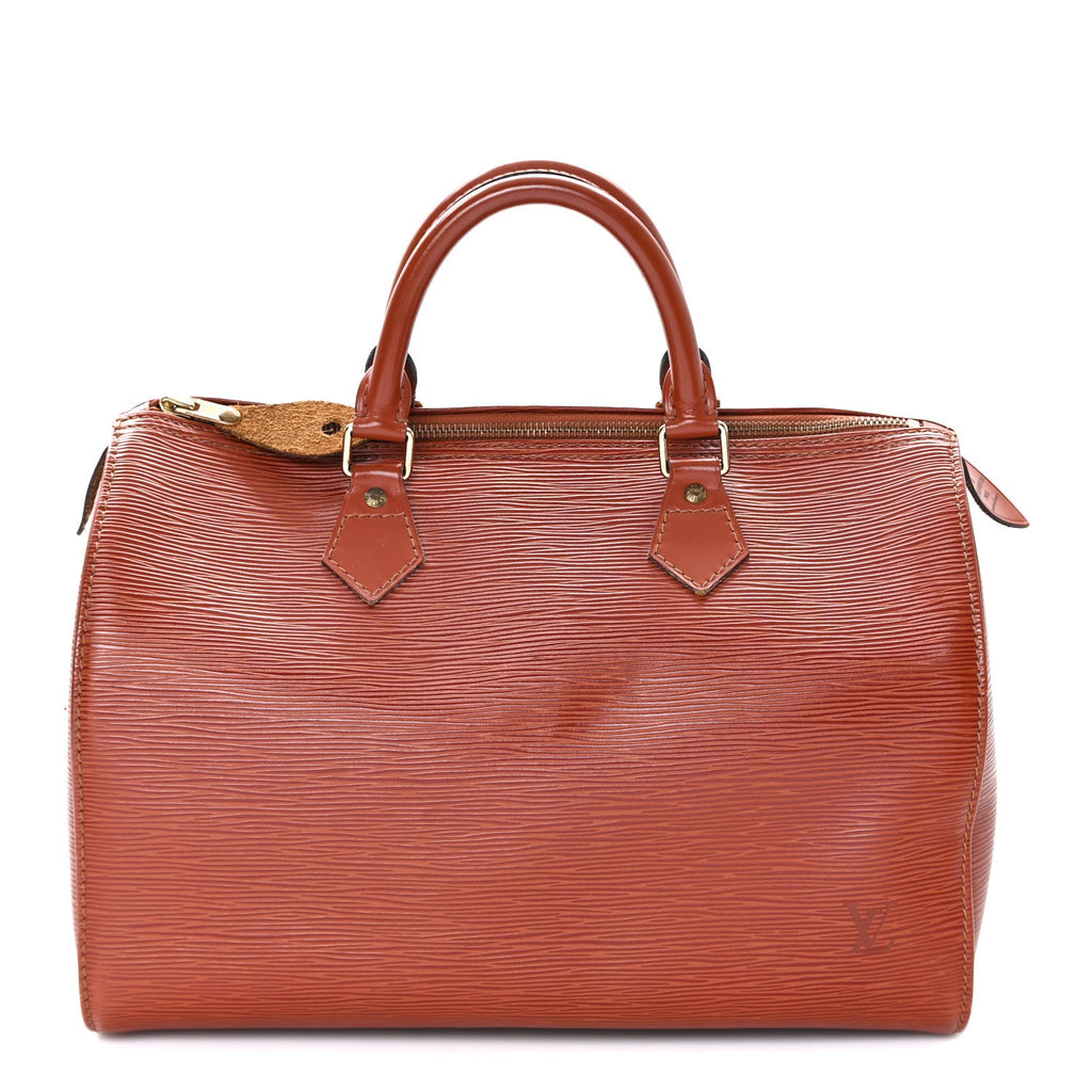 Louis Vuitton Epi Speedy 30 Kenyan Fawn
