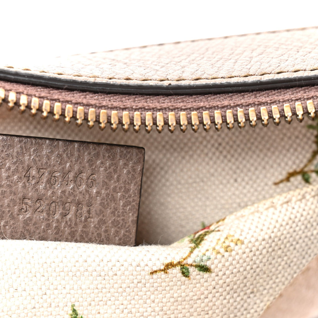 Gucci GG Supreme Monogram Web Neo Vintage Shoulder Bag Beige New Acero Crop