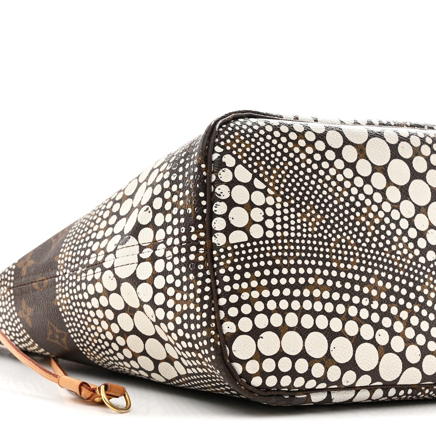 Louis Vuitton Monogram Kusama Waves Neverfull MM White