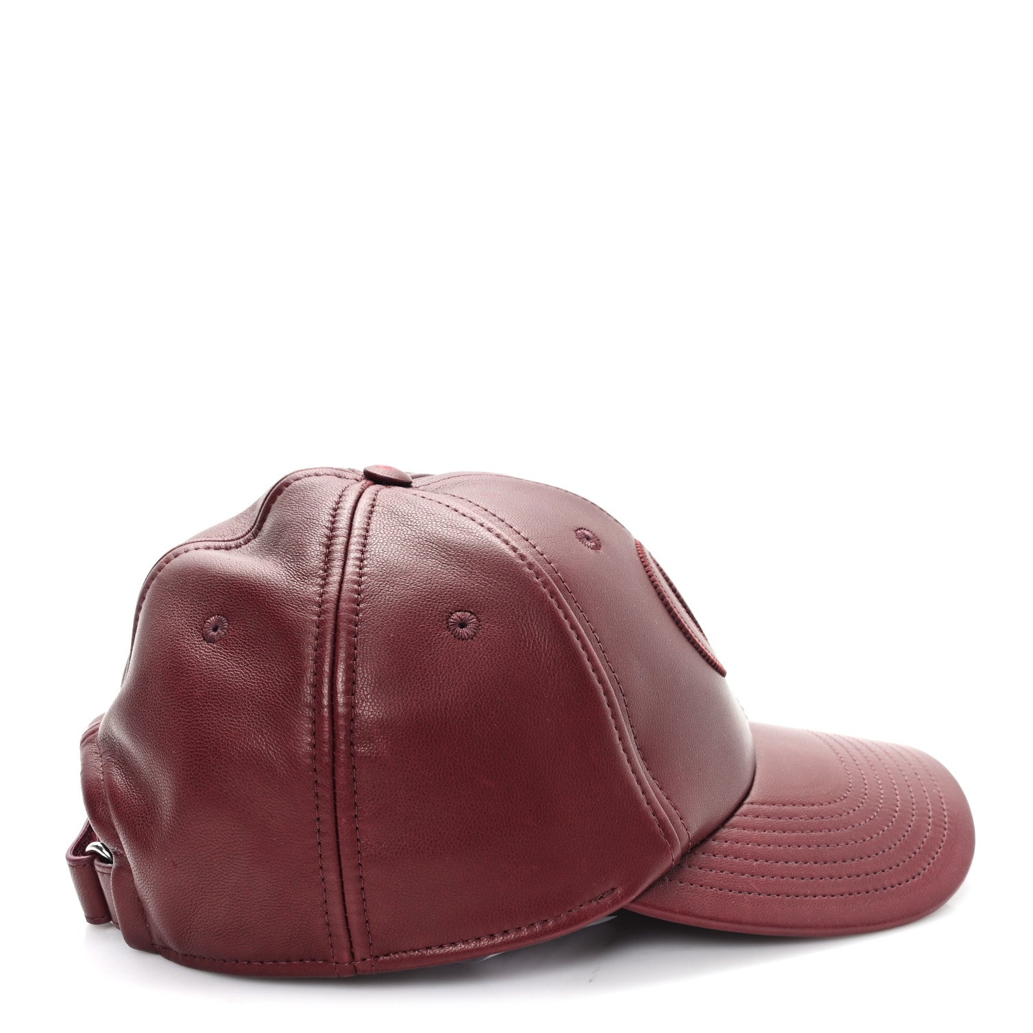 Gucci Nappa GG Baseball Hat M Burgundy