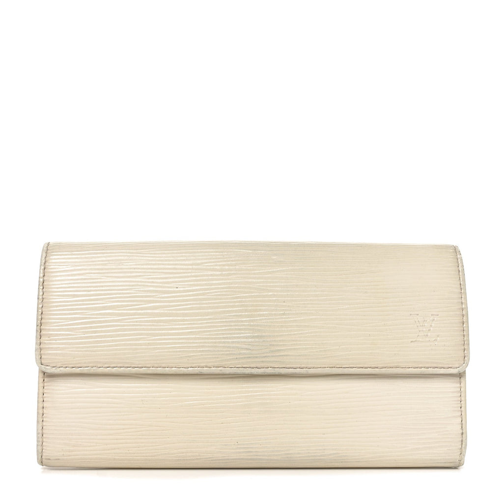 Louis Vuitton Epi Sarah Wallet Ivory