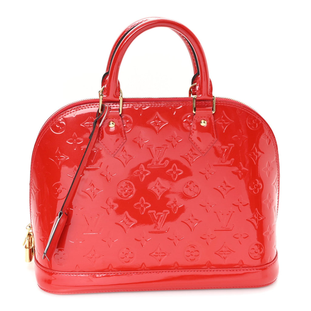 Louis Vuitton Vernis Alma PM Rose Indien