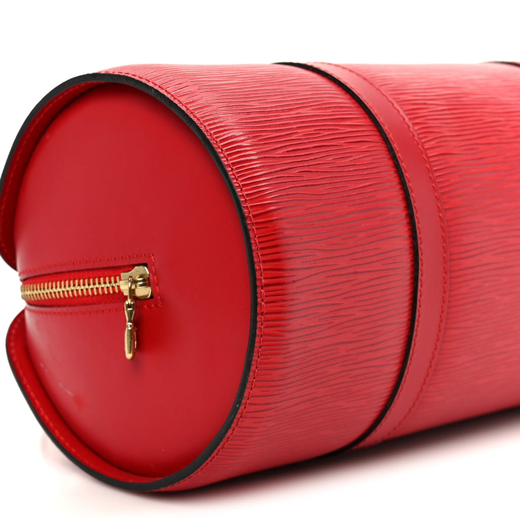 Louis Vuitton Epi Soufflot Castillan Red