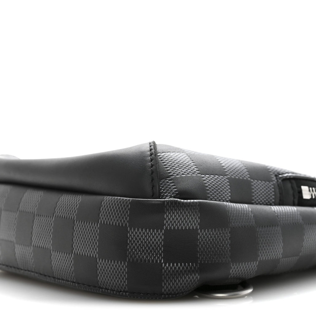Louis Vuitton Damier Graphite Avenue Sling Bag Onyx Silver