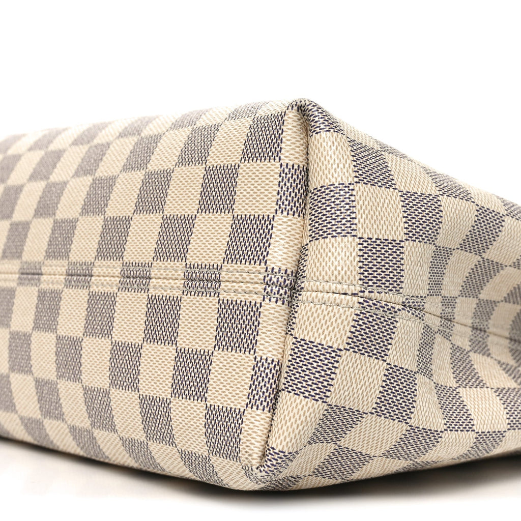 Louis Vuitton Damier Azur Graceful PM Rose Ballerine