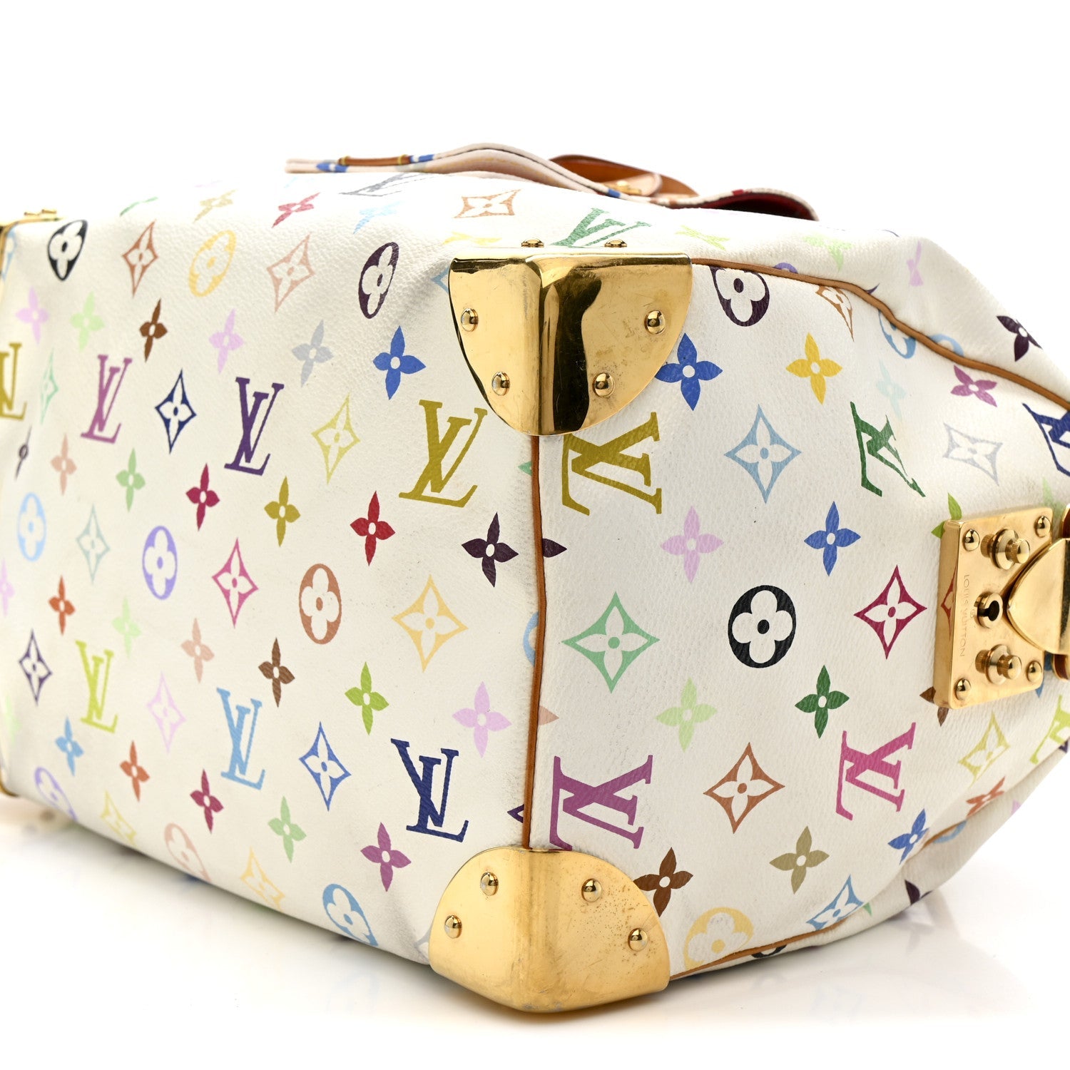 Louis Vuitton Monogram Multicolor Speedy 30 White