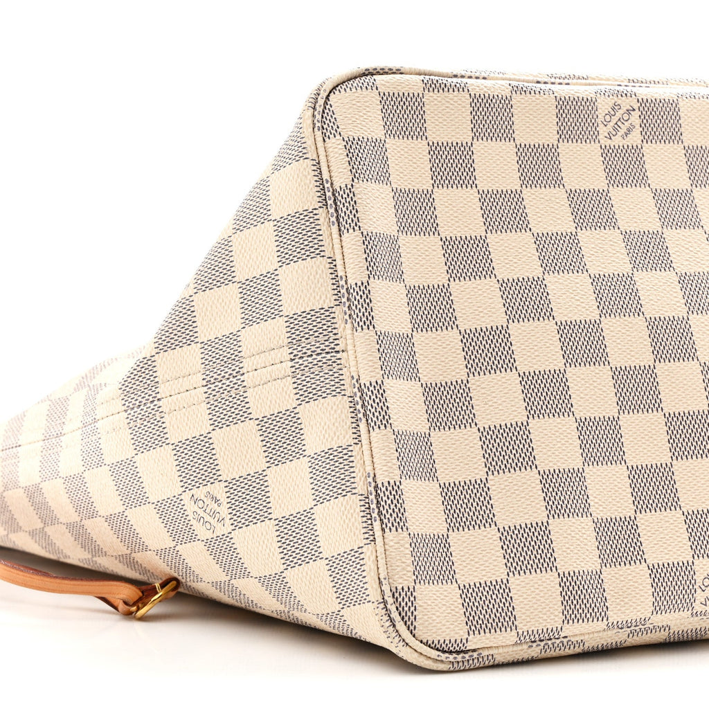 Louis Vuitton Damier Azur Neo Neverfull GM Rose Ballerine