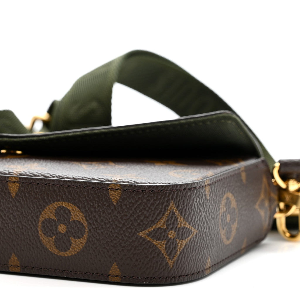 Louis Vuitton Monogram Felicie Strap & Go Kaki