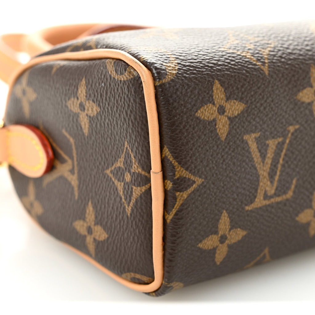 Louis Vuitton Monogram Nano Speedy Bandouliere