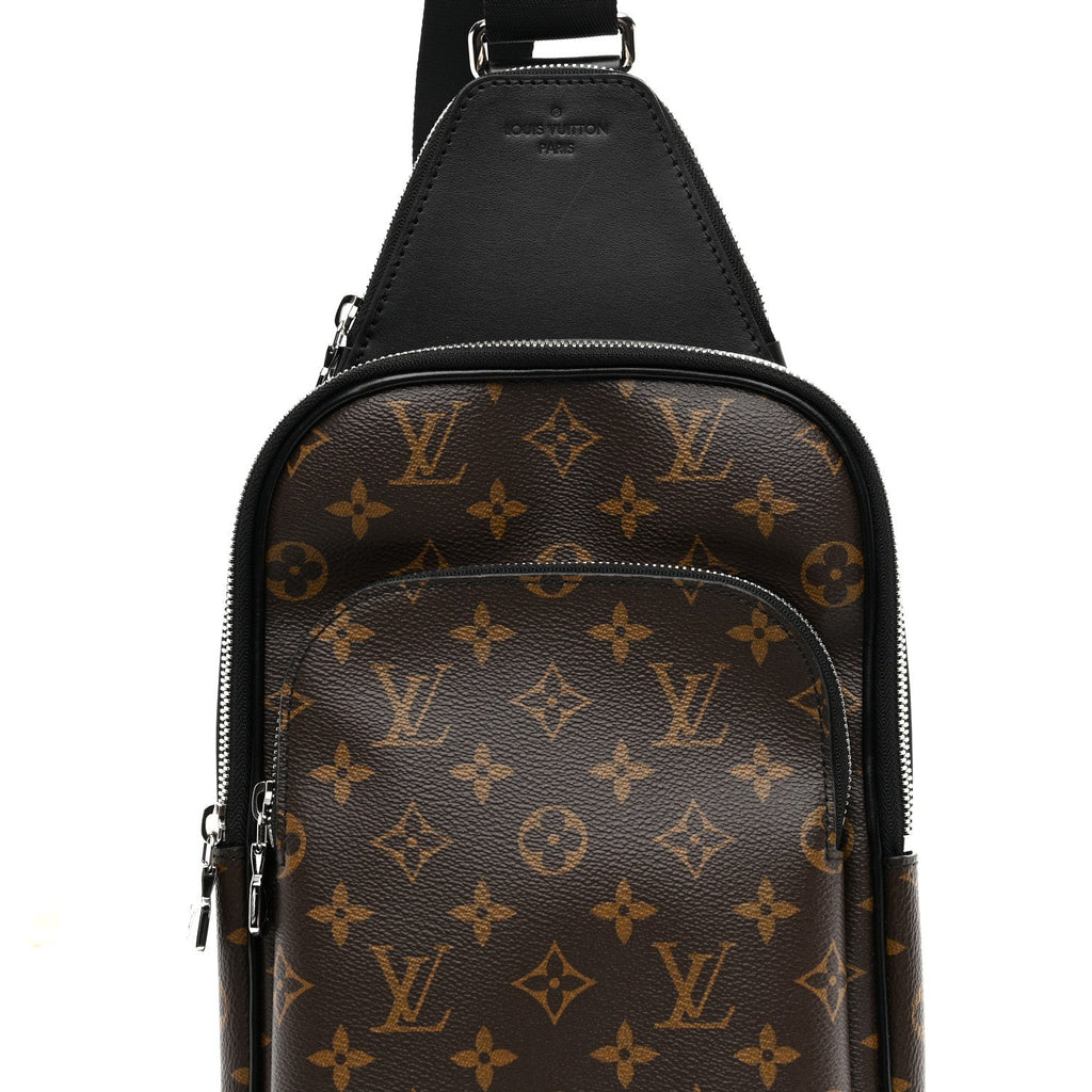 Louis Vuitton Monogram Macassar Avenue Sling Bag NM
