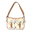 Louis Vuitton Monogram Multicolor Lodge PM White