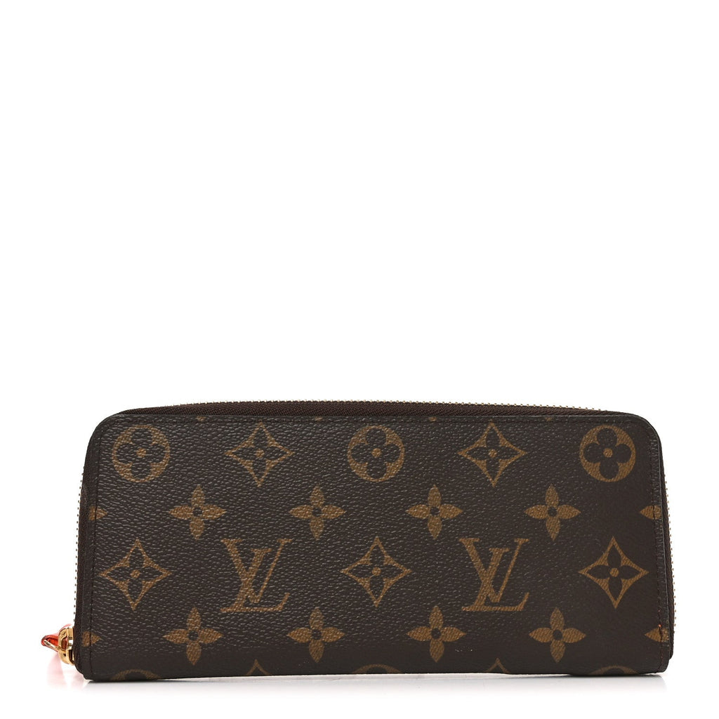 Louis Vuitton Monogram Clemence Wallet Piment