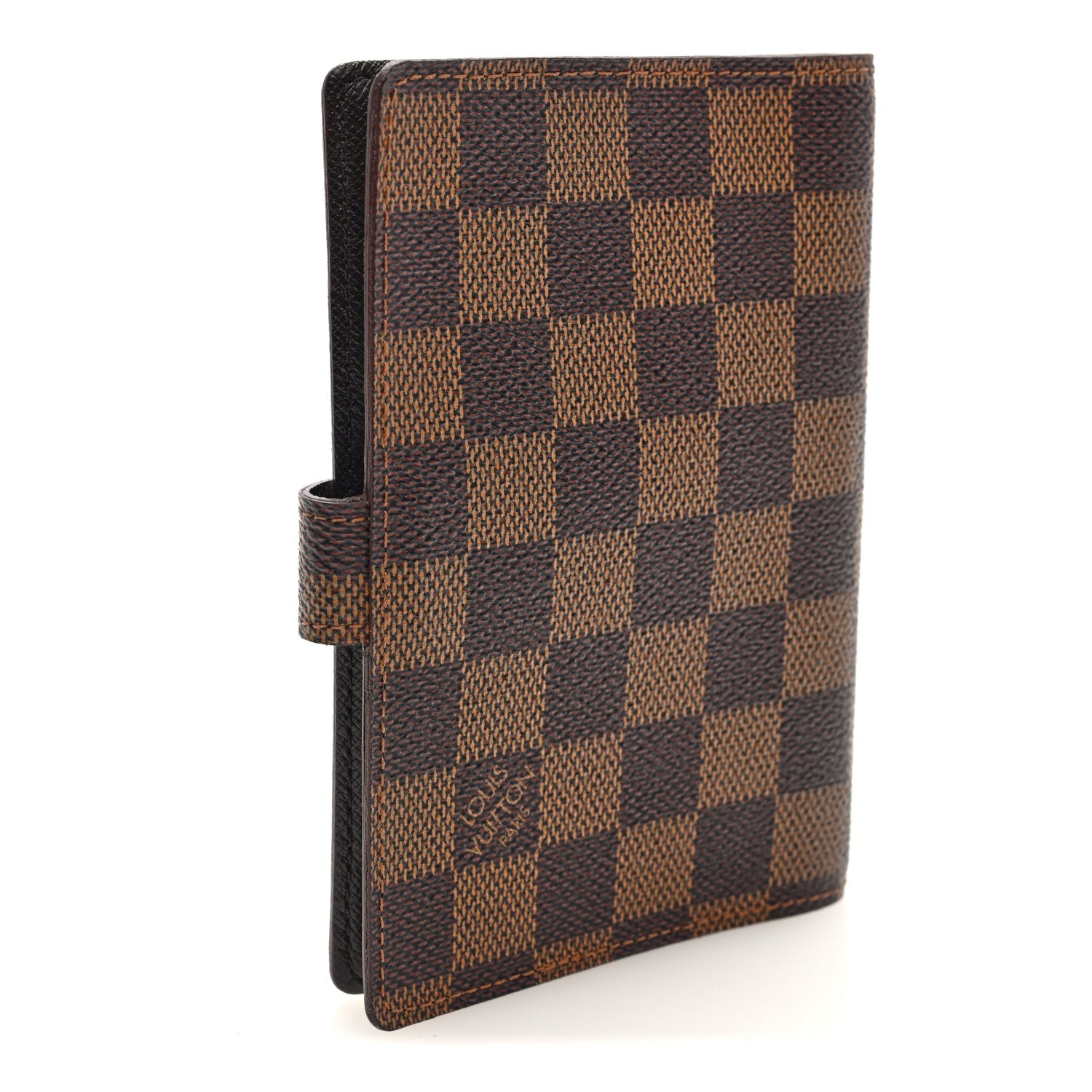 Louis Vuitton Damier Ebene Small Ring Agenda Cover