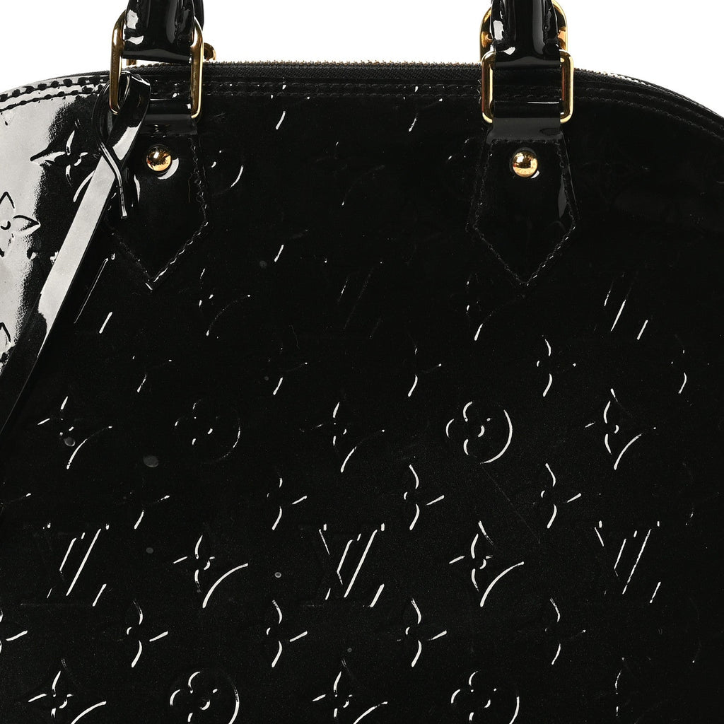 Louis Vuitton Vernis Alma PM Black
