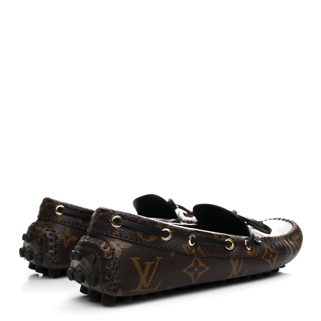 Louis Vuitton Patent Monogram Gloria Loafers 35