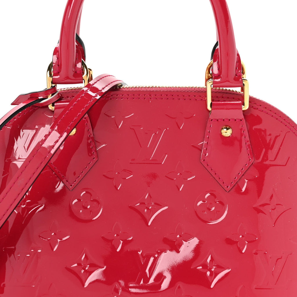 Louis Vuitton Vernis Alma BB Magenta