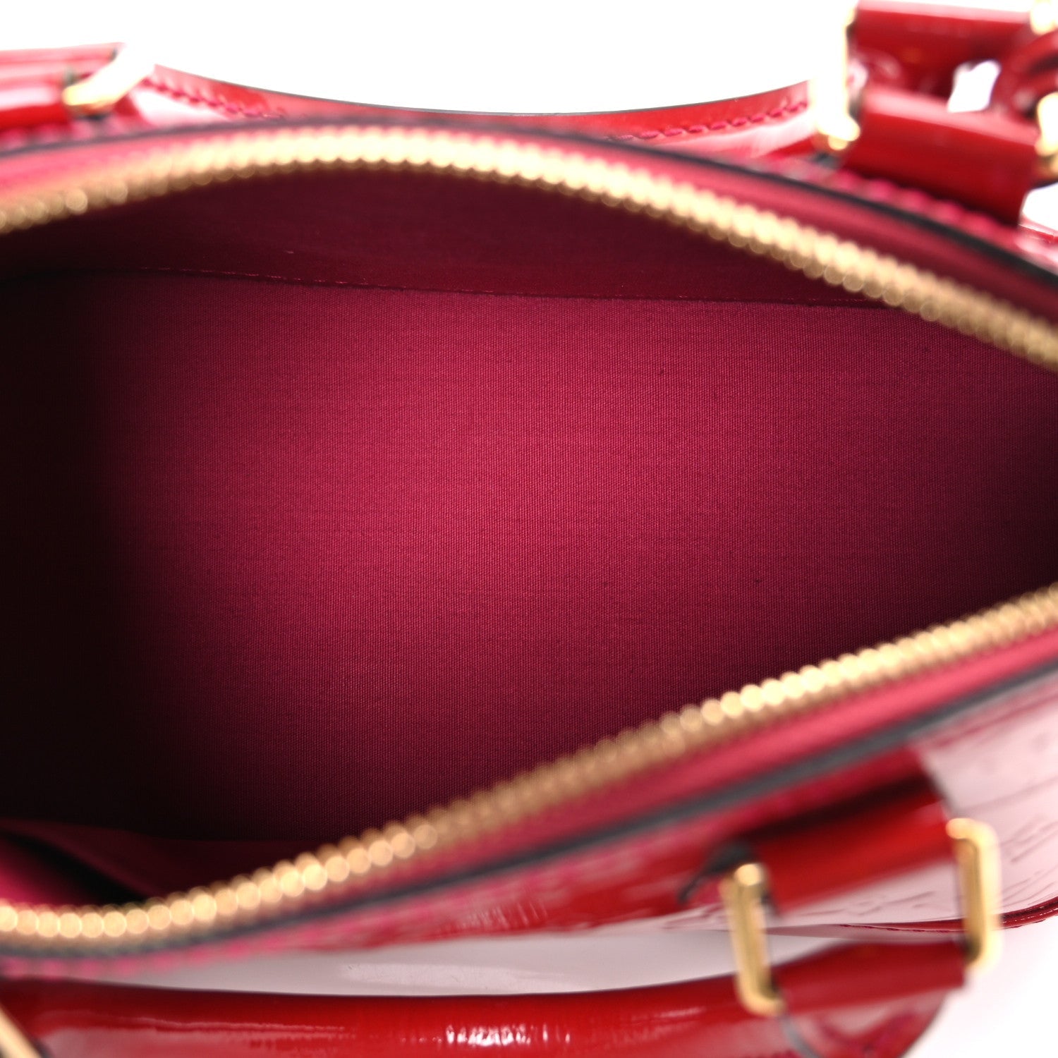 Louis Vuitton Vernis Alma BB Rose Indien