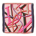 Louis Vuitton Silk Monogram Planet LV Square Scarf Pink