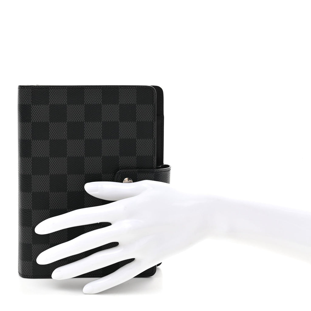 Louis Vuitton Damier Graphite Medium Ring Agenda Cover