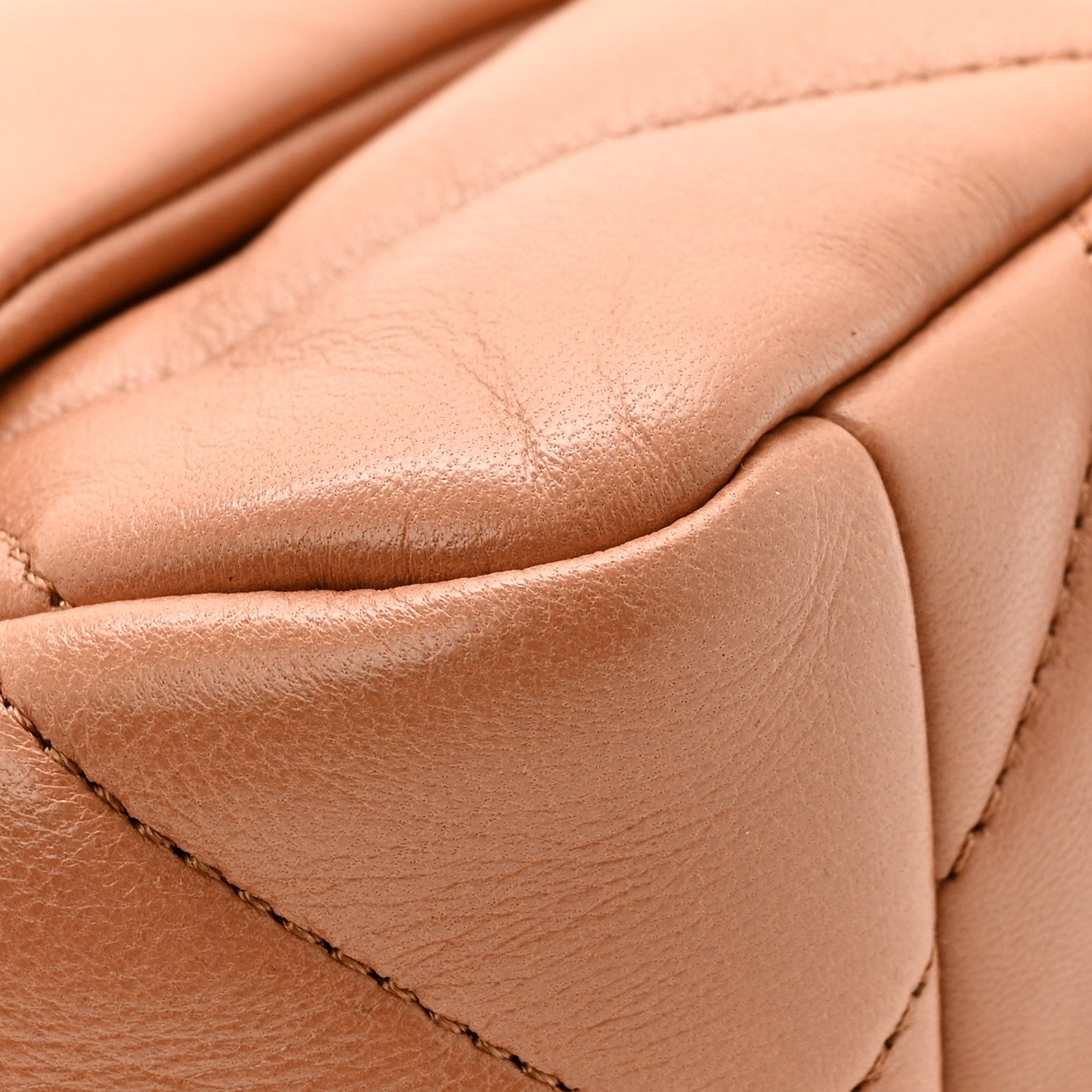 Chanel Lambskin Quilted Medium Chanel 19 Flap Brown