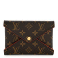 Louis Vuitton Monogram Medium Kirigami Pochette Insert Coquelicot