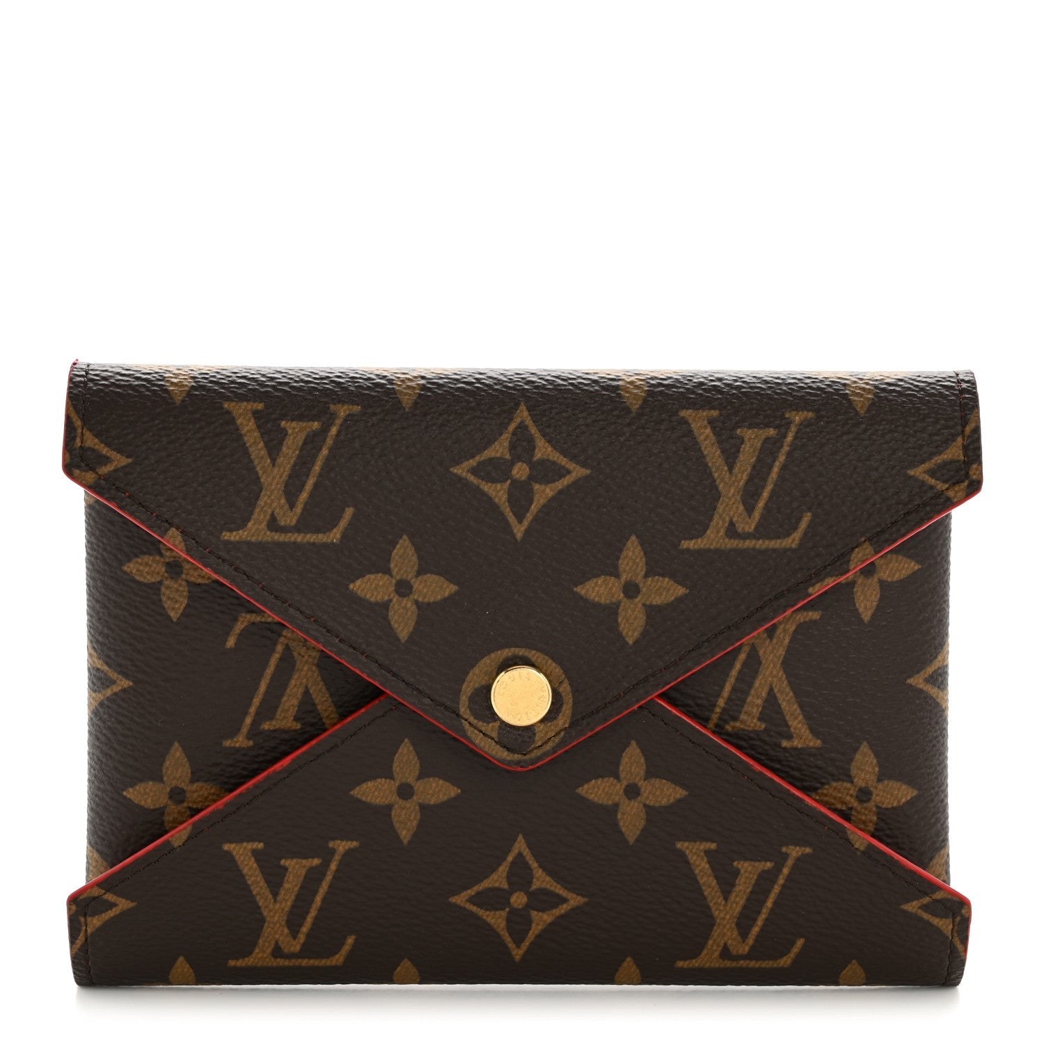 Louis Vuitton Monogram Medium Kirigami Pochette Insert Coquelicot