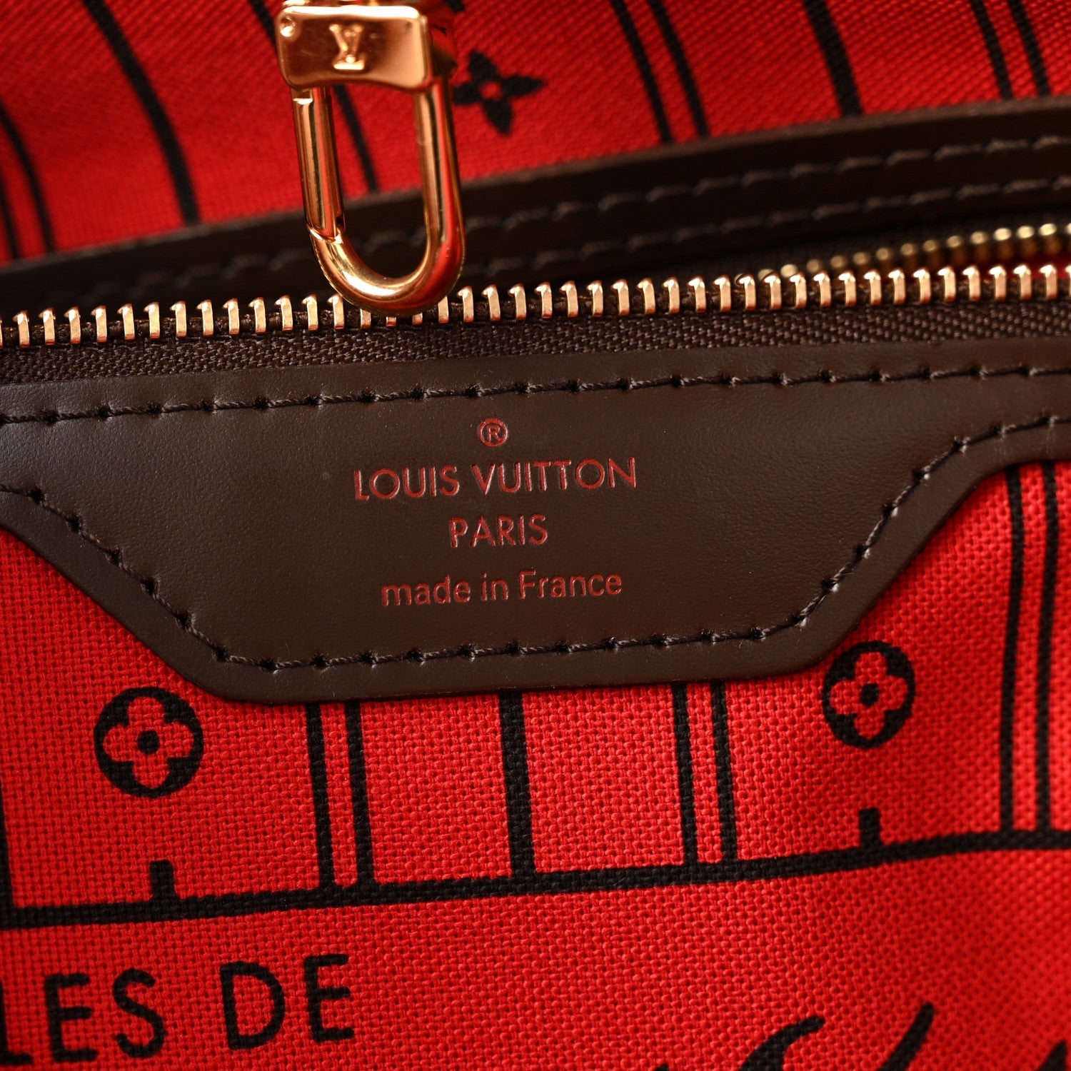 Louis Vuitton Damier Ebene Neverfull MM