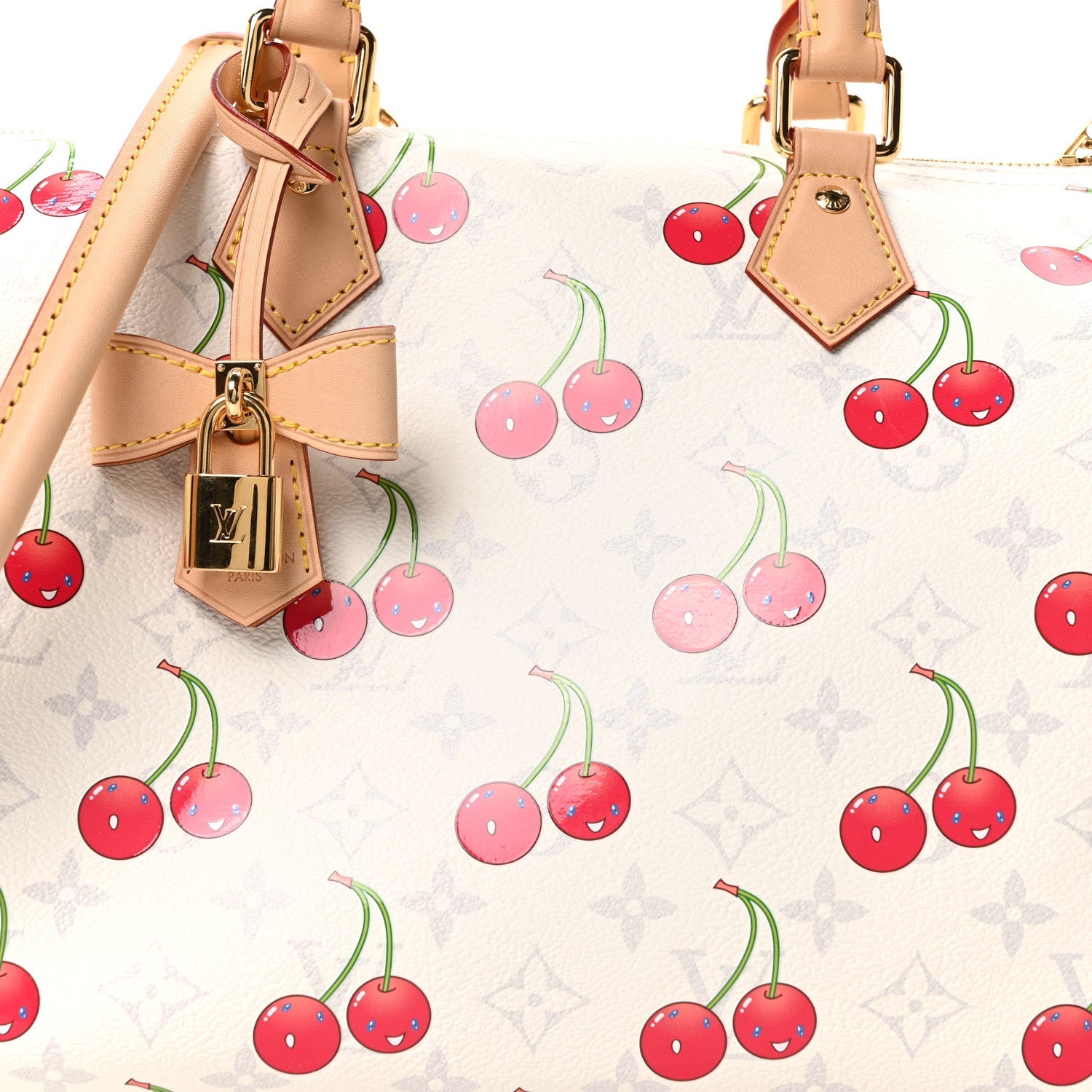 Louis Vuitton LV X TM Monogram Cerises Speedy Soft Bandouliere 30