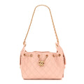Chanel Caviar Quilted Mini Chanel 25 Handbag Light Pink