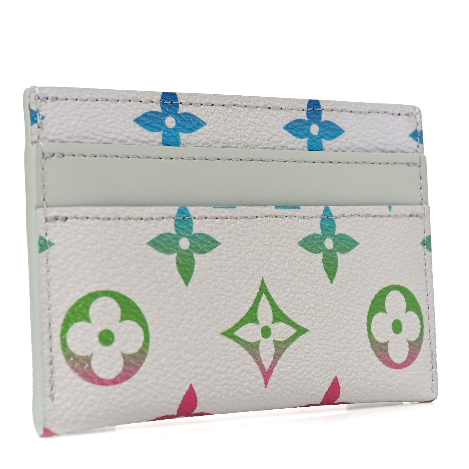 Louis Vuitton Monogram Card Holder Gradient Grey