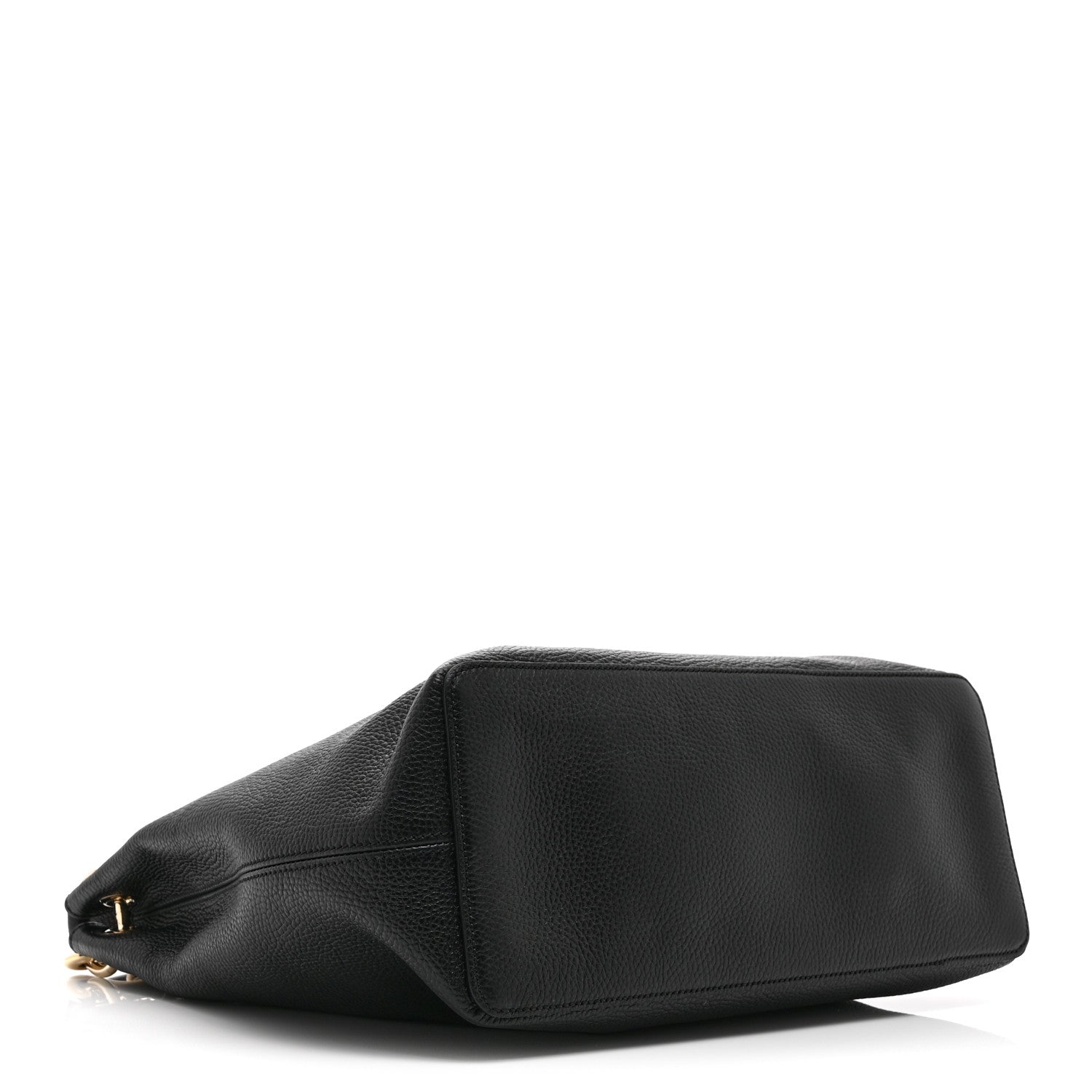 Gucci Pebbled Calfskin Large Soho Hobo Black