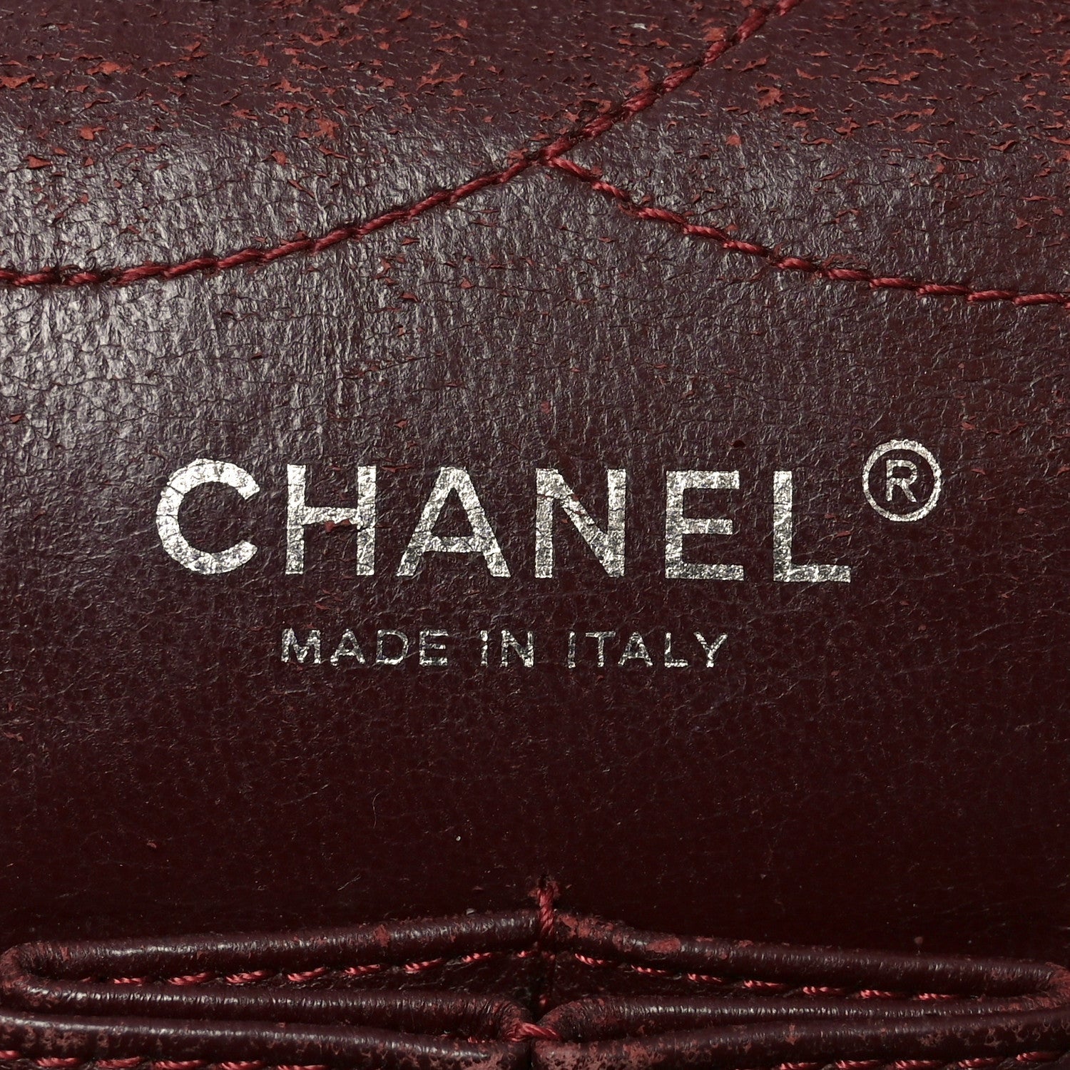 Chanel Aged Calfskin Quilted 2.55 Reissue 226 Flap Black