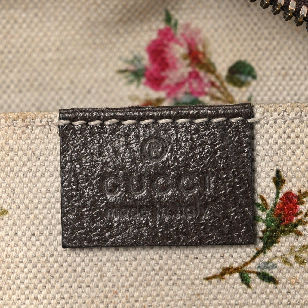 Gucci GG Supreme Monogram Web Neo Vintage Shoulder Bag Beige New Acero Crop