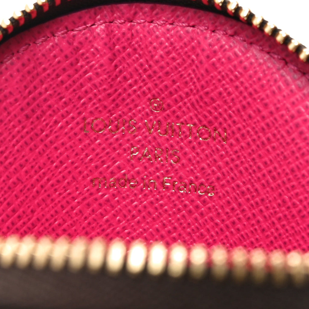Louis Vuitton Monogram 2018 Christmas Animation Round Coin Purse