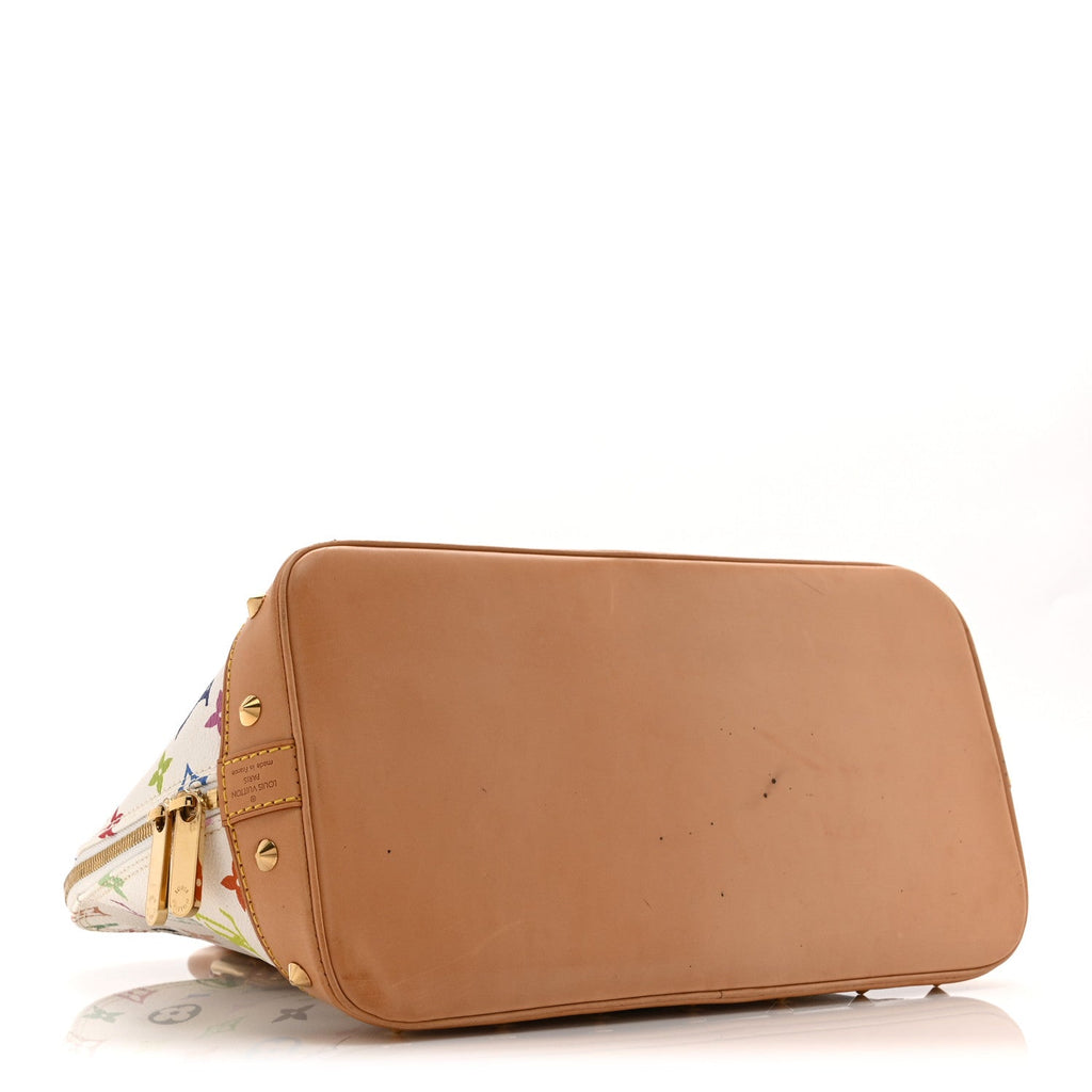 Louis Vuitton Monogram Multicolor Alma White