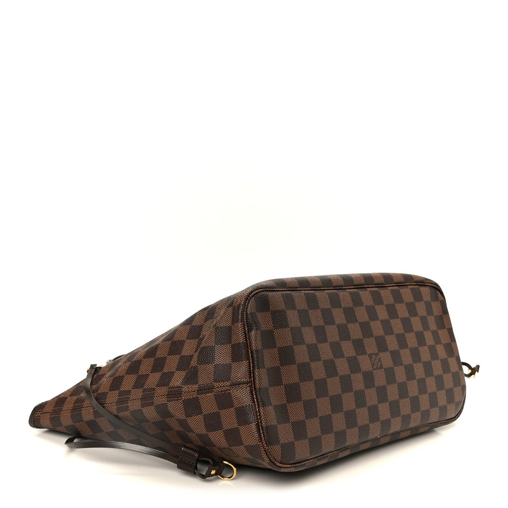 Louis Vuitton Damier Ebene Neo Neverfull MM Rose Ballerine