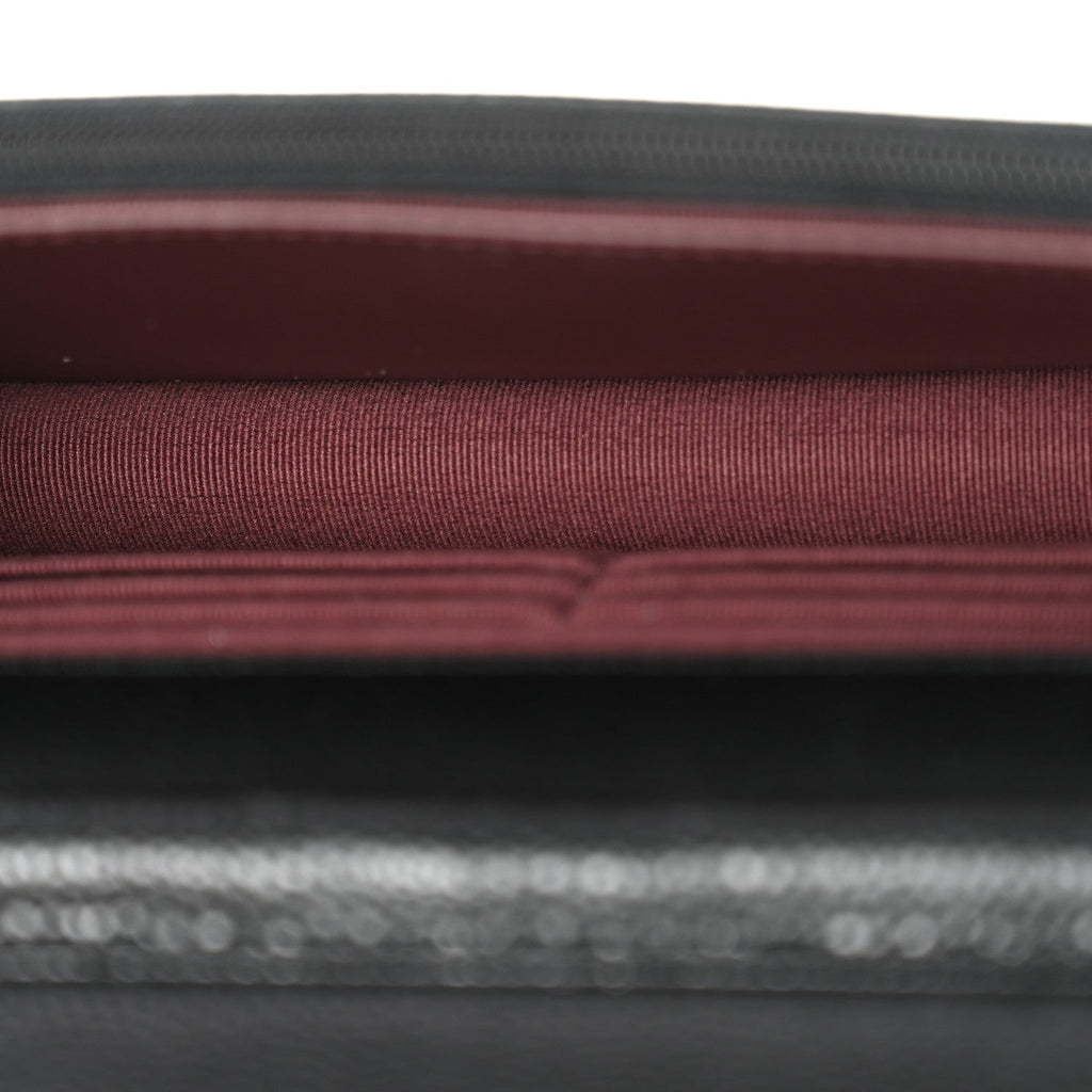 Chanel Caviar Quilted Wallet on Chain WOC Black