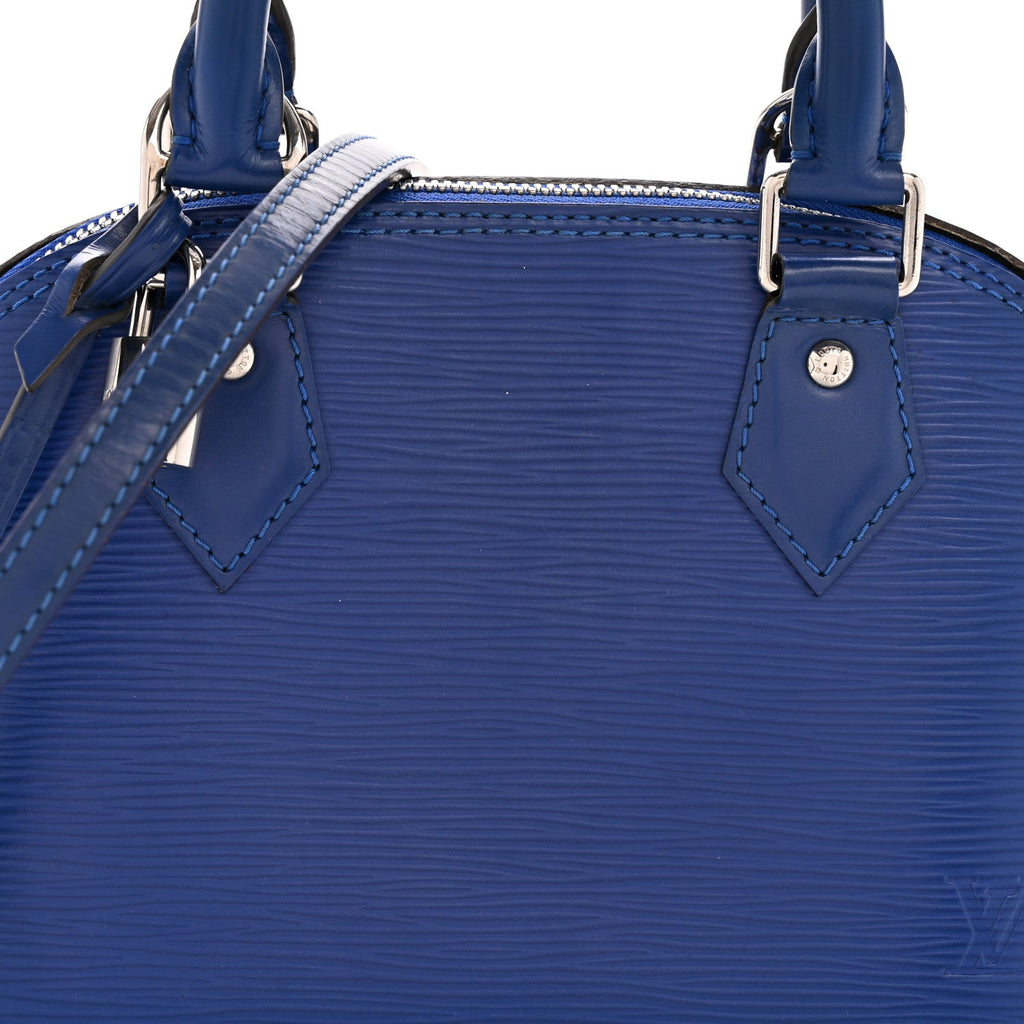 Louis Vuitton Epi Alma BB Blueberry