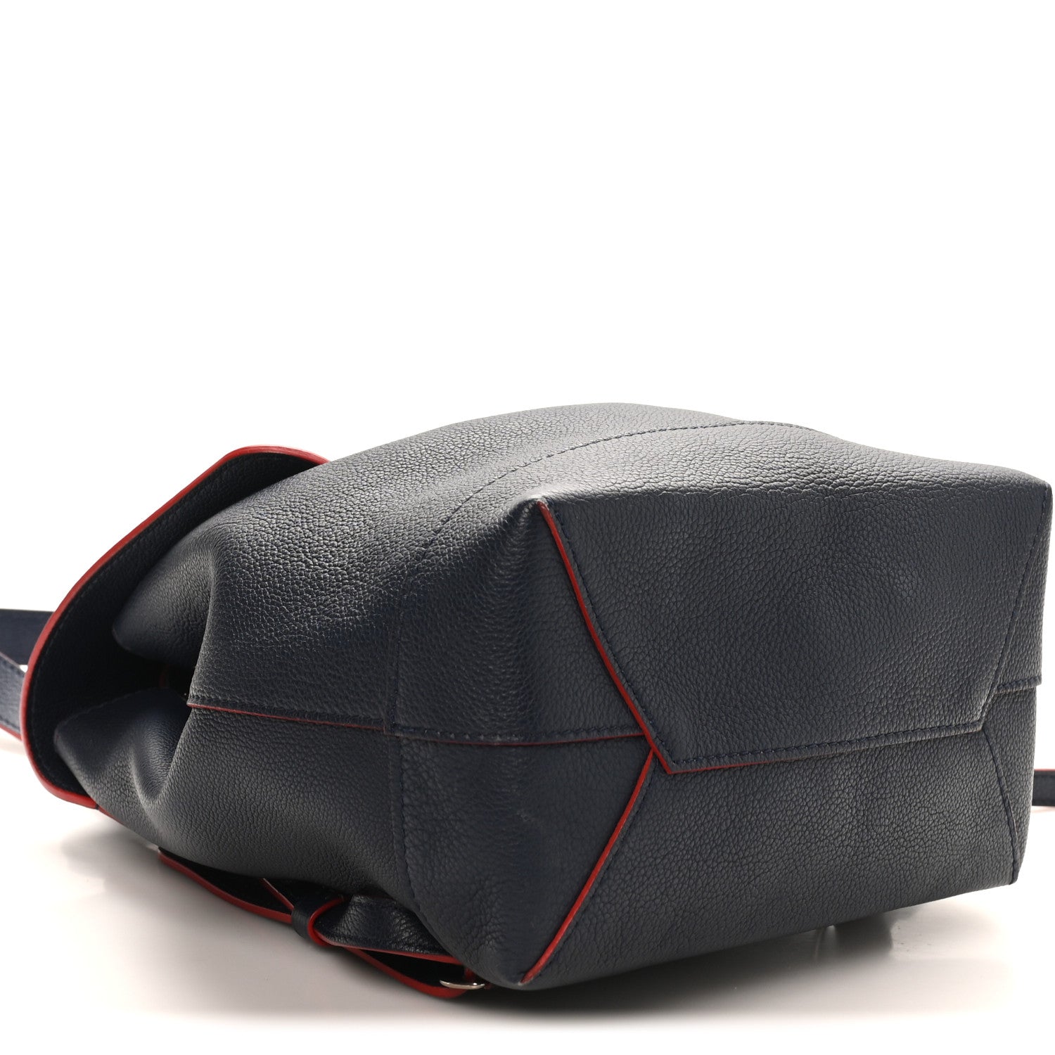 Louis Vuitton Soft Calfskin Lockme Backpack Marine Rouge
