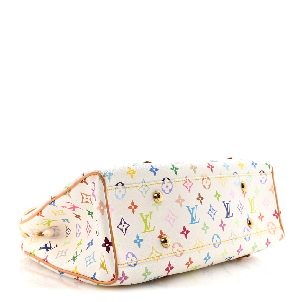 Louis Vuitton Monogram Multicolor Aurelia MM White