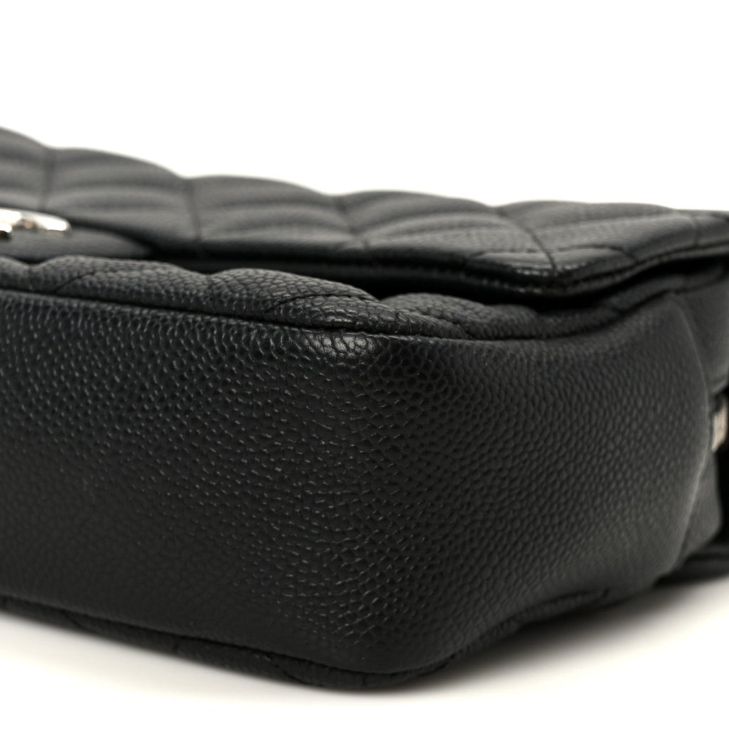 Chanel Caviar Quilted Medium Easy Flap Black