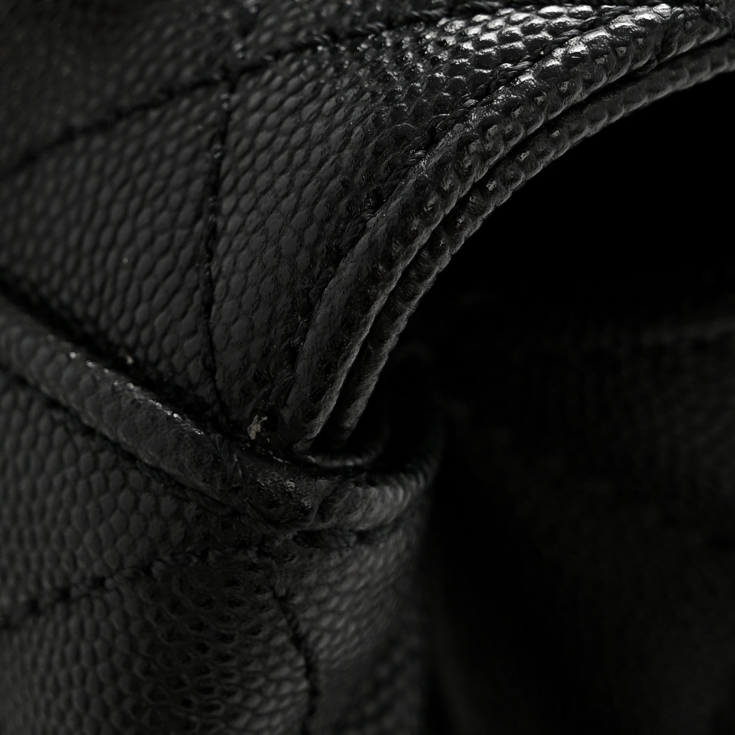 Chanel Caviar Quilted Mini Coco Handle Flap Black