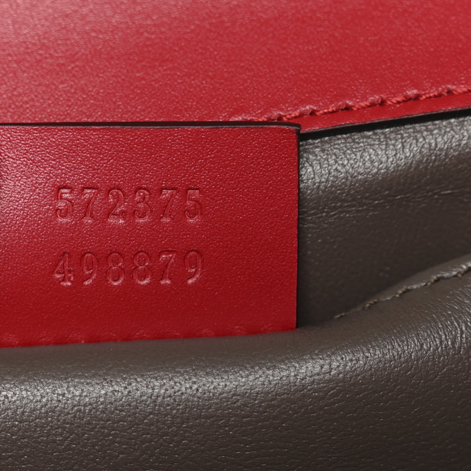 Gucci Smooth Calfskin Small Zumi Top Handle Shoulder Bag Hibiscus Red