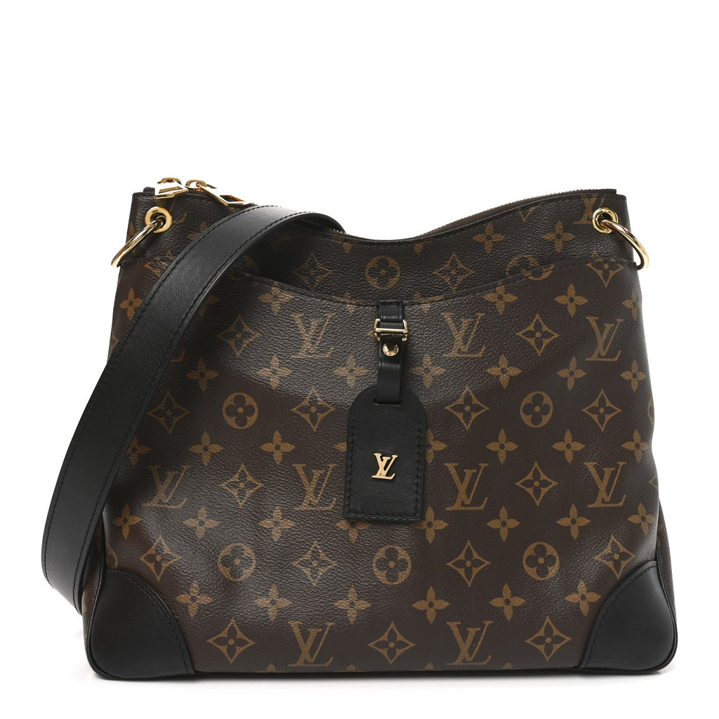 Louis Vuitton Monogram Odeon MM Black