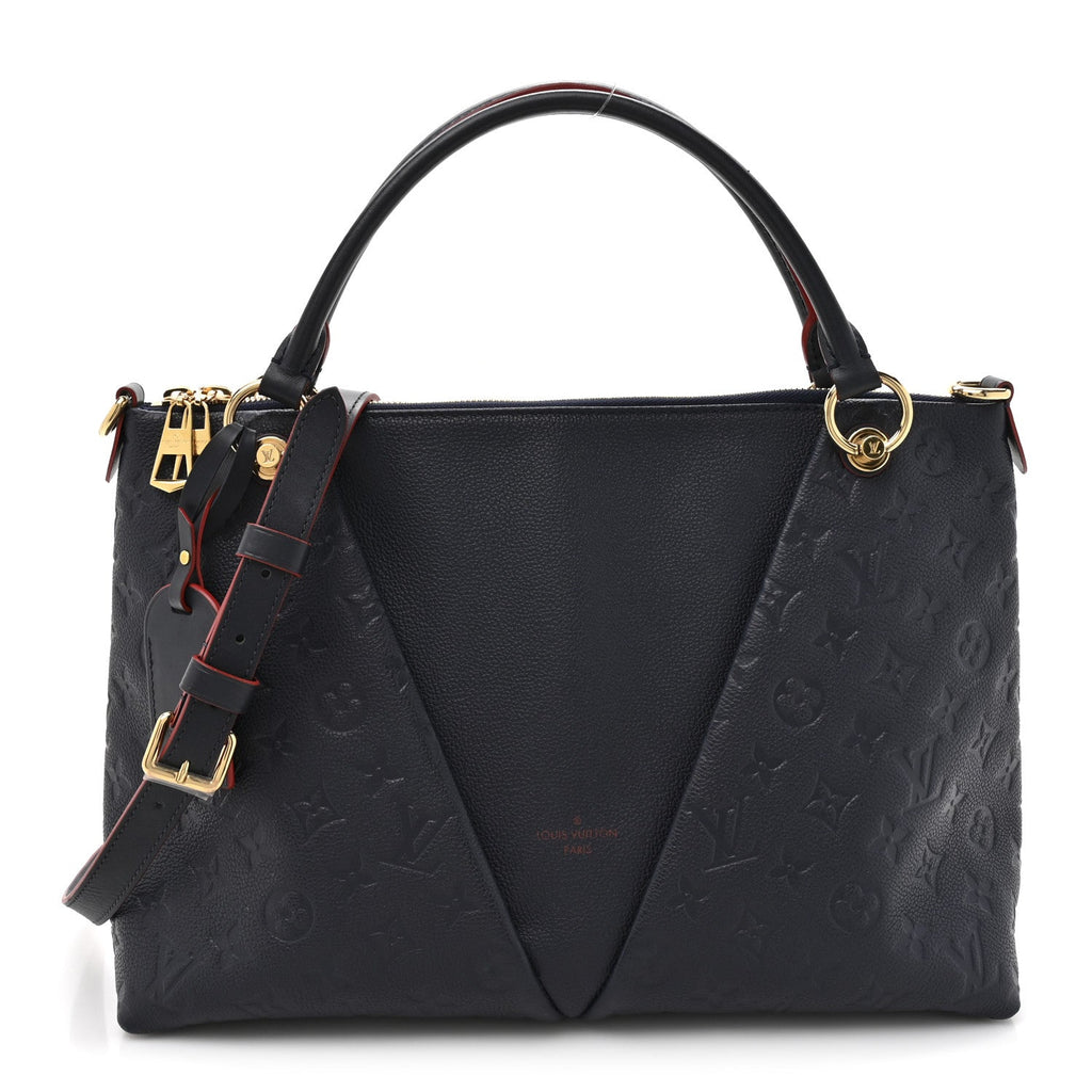 Louis Vuitton Empreinte V Tote MM Marine Rouge