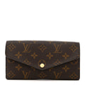 Louis Vuitton Monogram Sarah Wallet NM Fuchsia