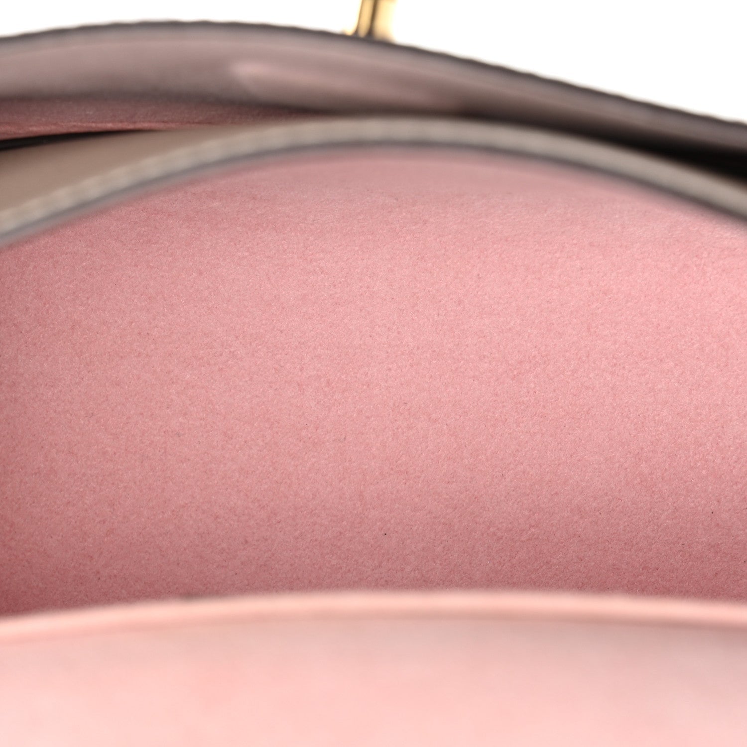 Louis Vuitton Soft Calfskin Mylockme Chain Bag BB Greige