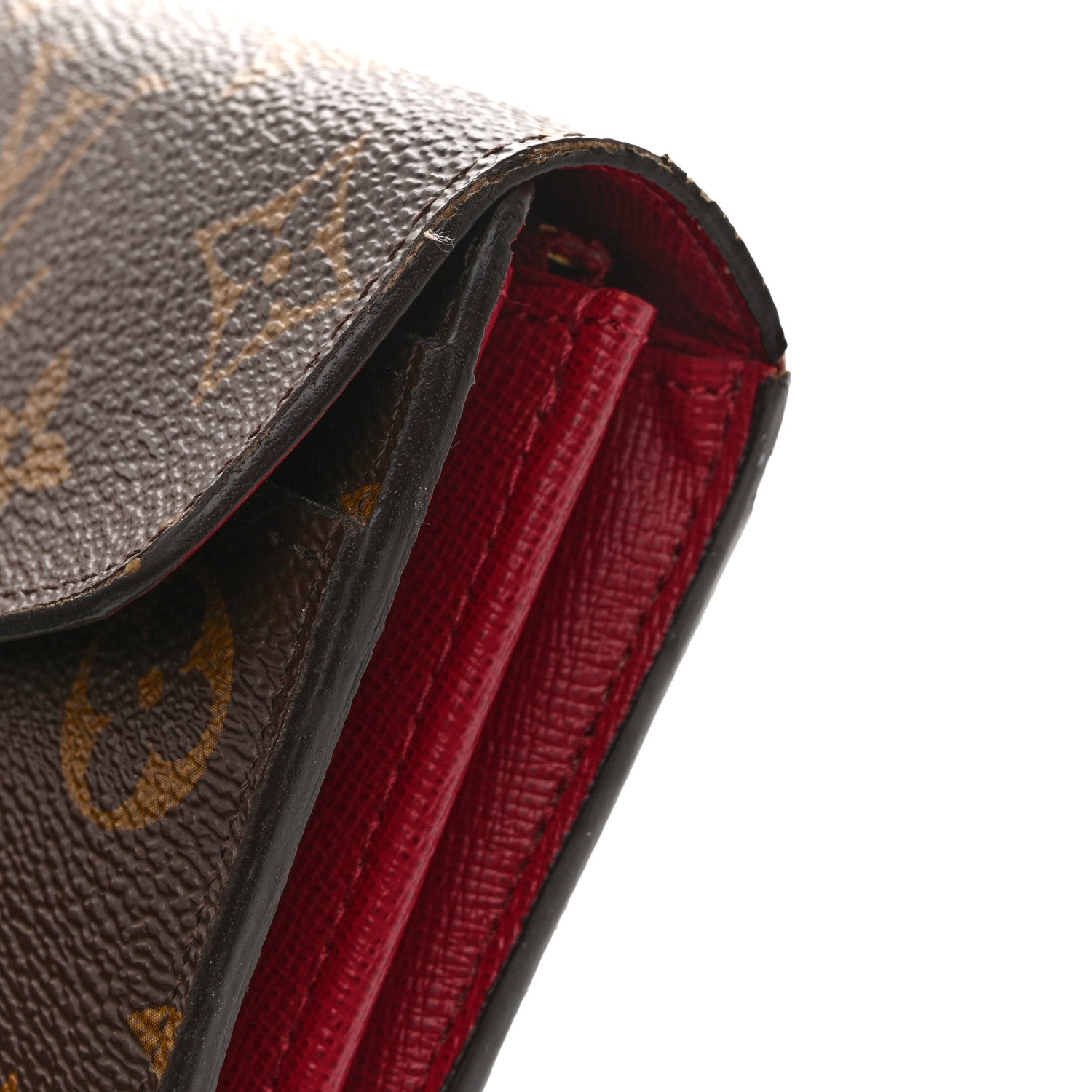 Louis Vuitton Monogram Sarah Wallet NM Fuchsia
