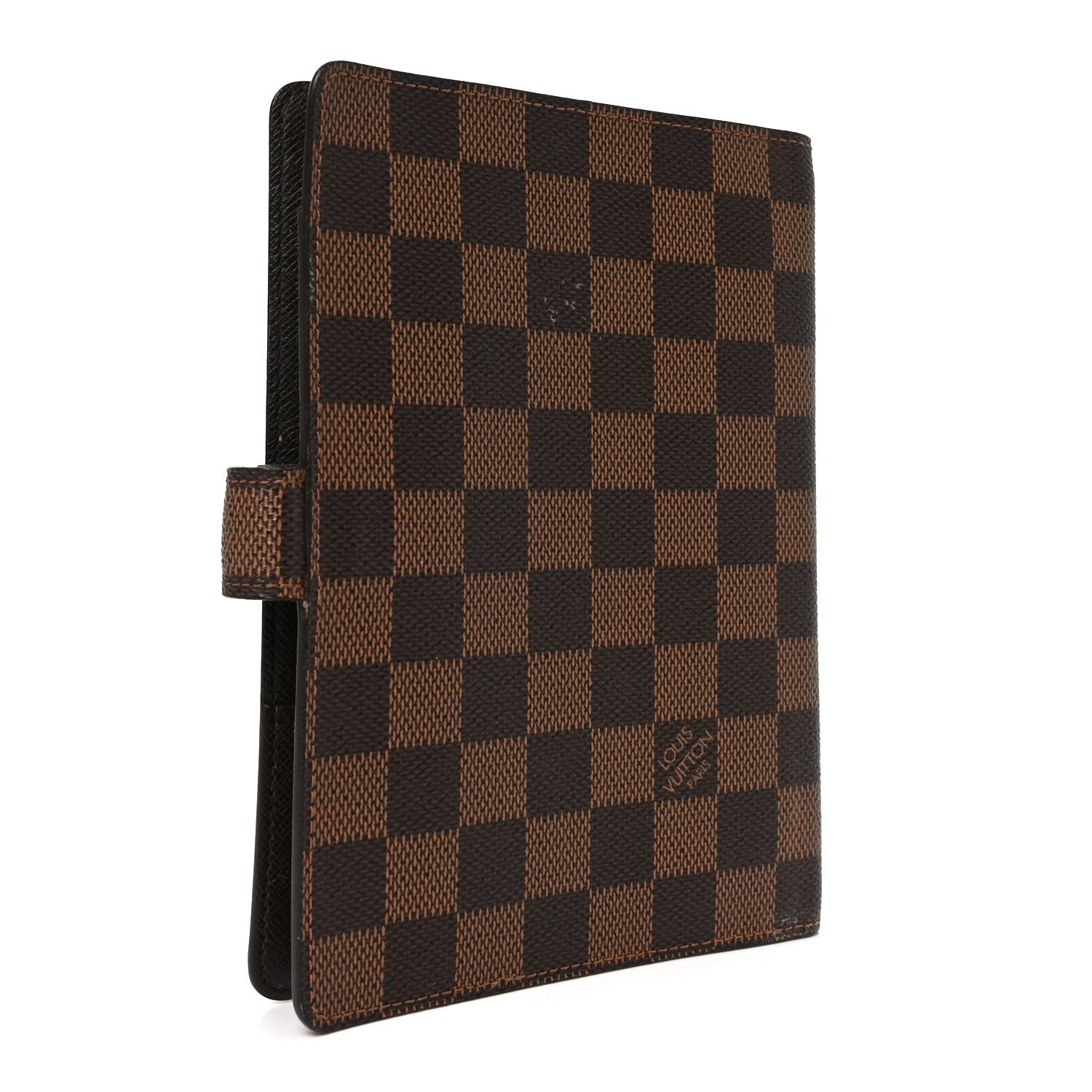 Louis Vuitton Damier Ebene Medium Ring Agenda Cover