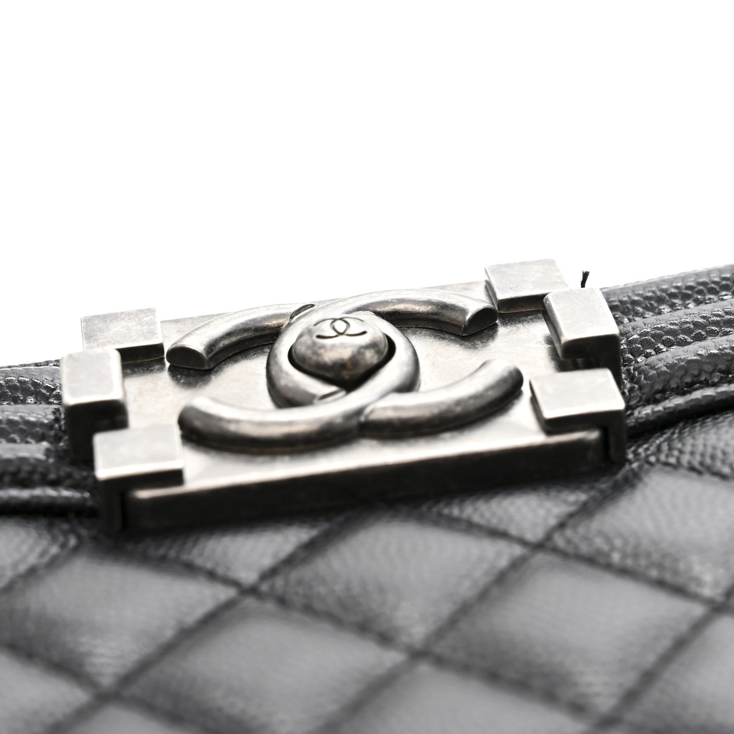 Chanel Caviar Quilted New Medium Boy Flap Black